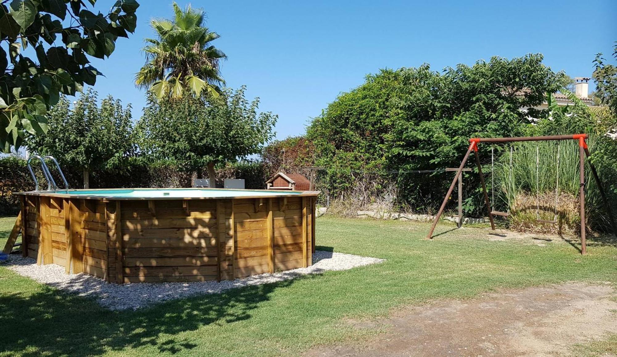 Barraca Tipica Del Delta, Con Piscina, Jardin Y Barbacoa - Deltavacaciones Villa Sant Jaume d'Enveja Eksteriør billede